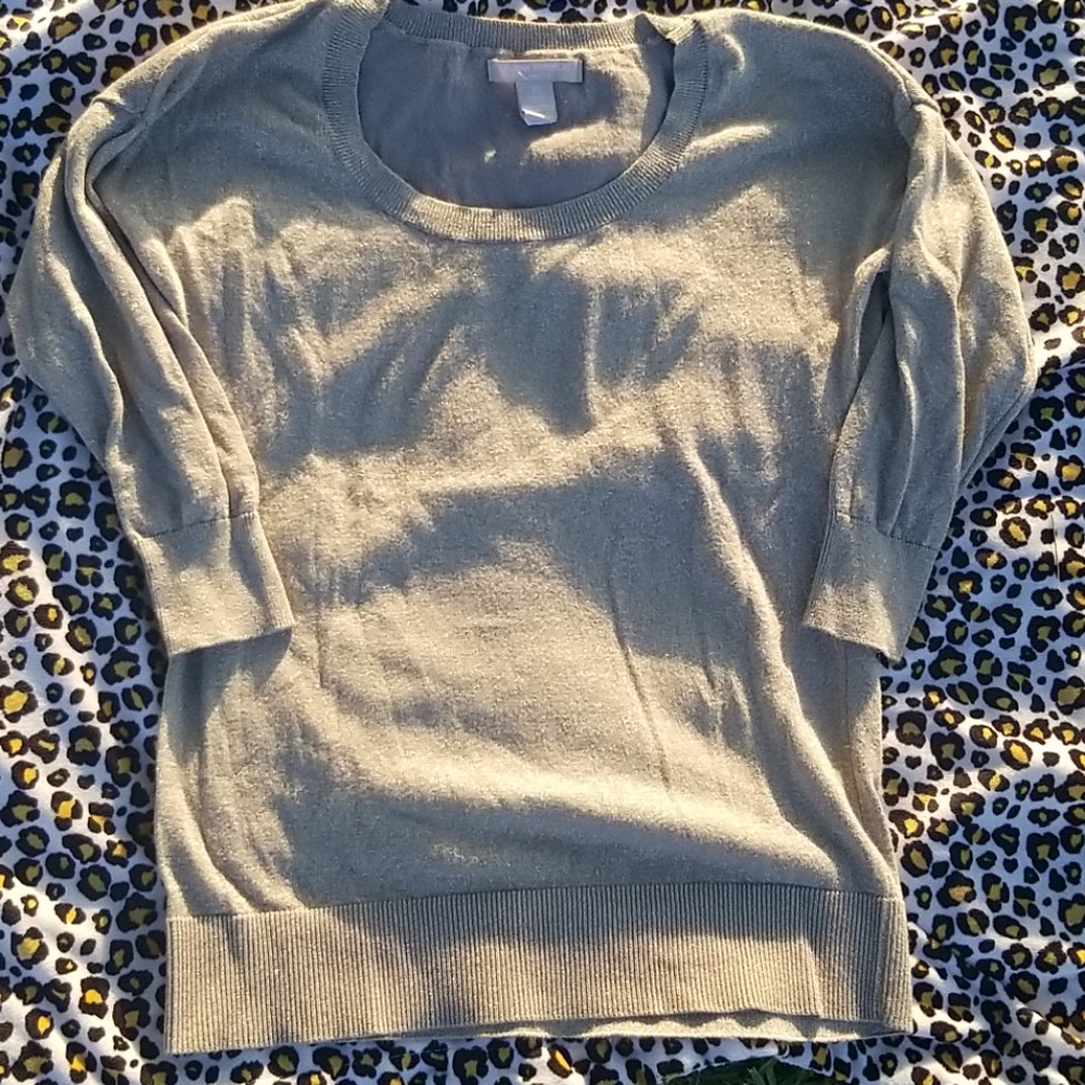 Gold Banana Republic sweater
